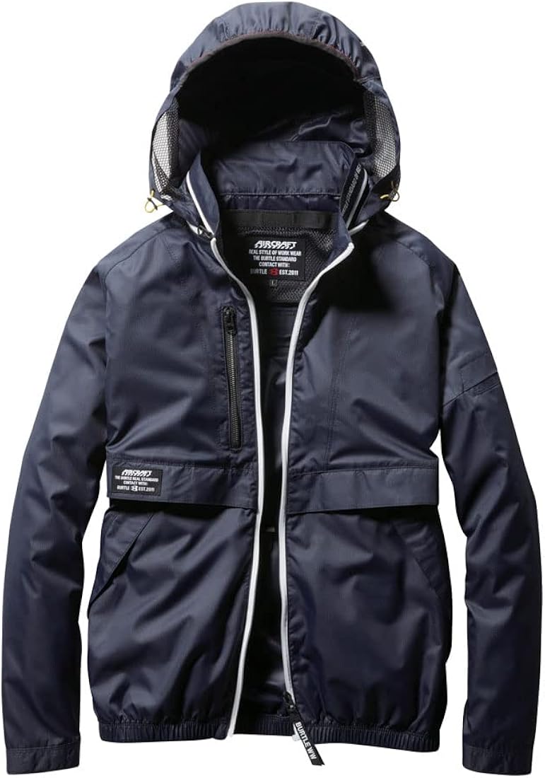 代引可】 BURTLEバートル 空調服 エアクラフトブルゾン ネイビーM
